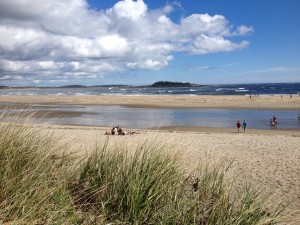 Popham Beach is the site of the annual Outing Club Clambake, which was cancelled this year due to Hurricane Lee.
