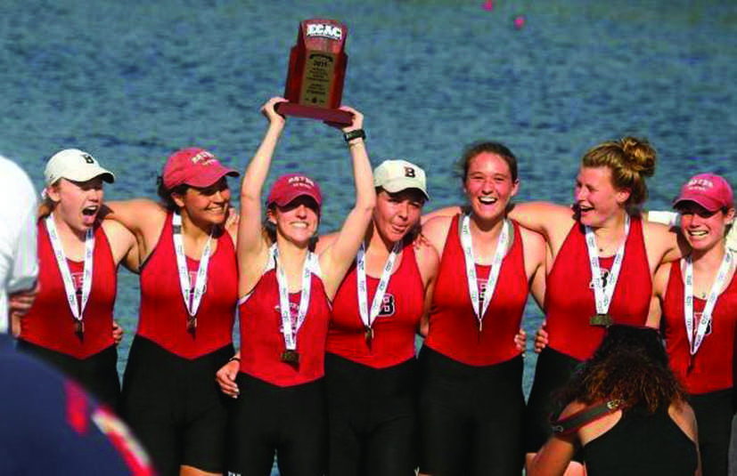 Bates crew conquers New England and ECAC Rowing Championships