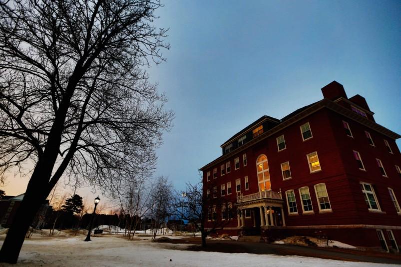 A view of Roger Williams Hall, which houses language departments at Bates.
MAX HUANG/THE BATES STUDENT