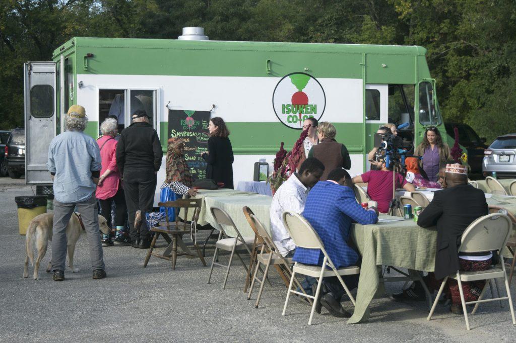 Isuken Food Truck serves hot chai and delicious food to locals.
CHRISTINA PERRONE/THE BATES STUDENT