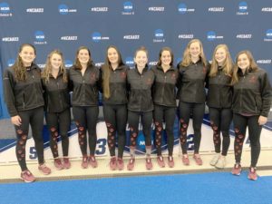 Bates Women’s Swimming Finishes 20th at NCAAs