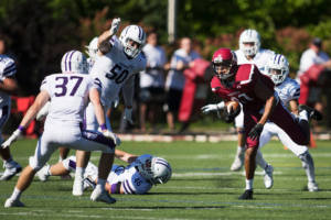 Bates Football Falls to Amherst, but Demonstrates Promising Growth