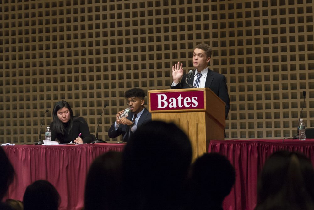 James Macdonald/ Bates Student