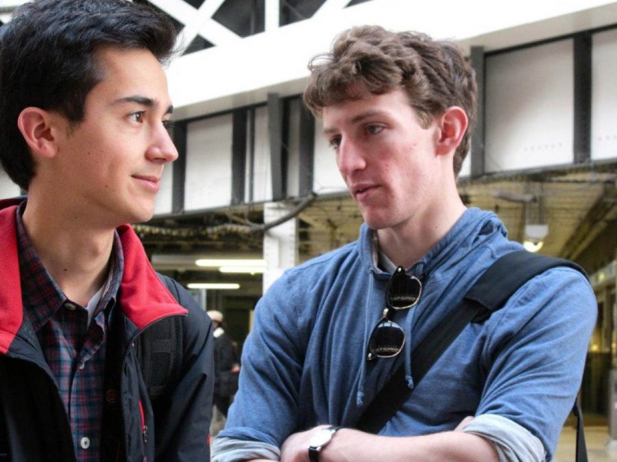 Ian Mahmud ’12 and Colin Etnire ’12, ranked among the top U.S. debaters in 2011-12