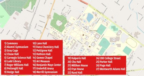 Bates Campus Map