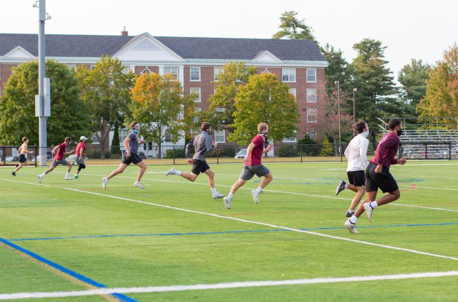 With no games on the horizon and no contact permitted, football chose to focus on team culture and individual player development.