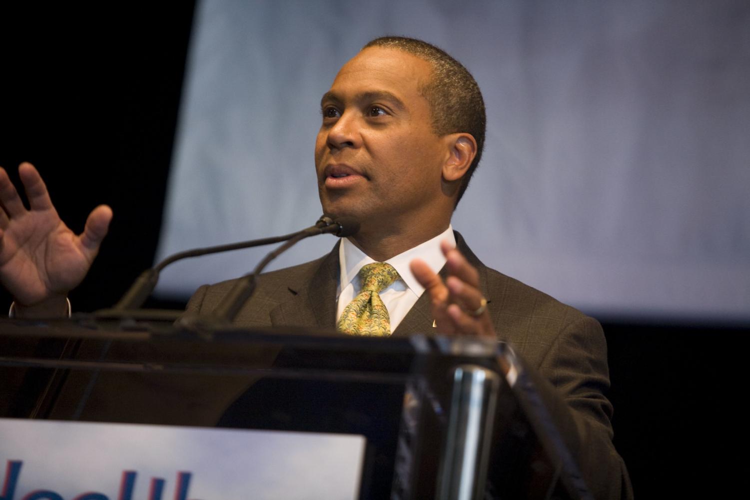 Former Governor Deval Patrick Speaks At Black Alumni Event – The Bates 