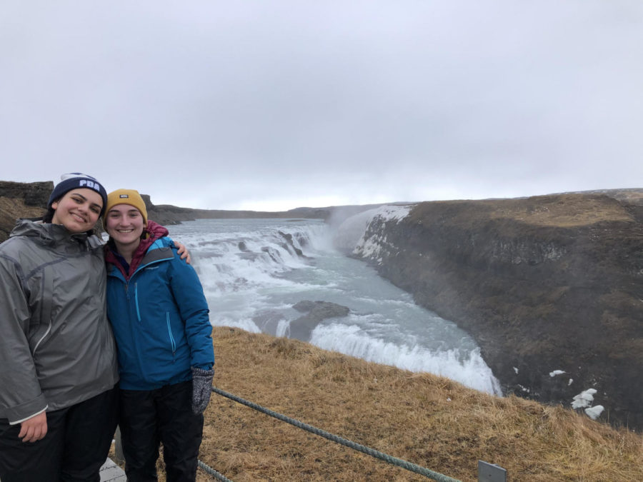 Dianna Georges ‘22 and Meg O’Brien ‘22 in the Westfjords.