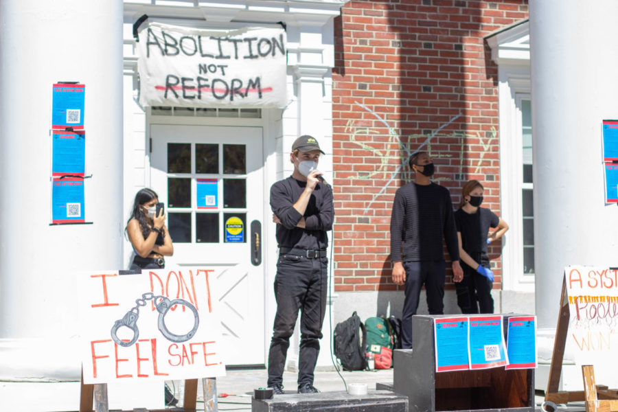 Students Gather to Defund and Disarm Campus Safety