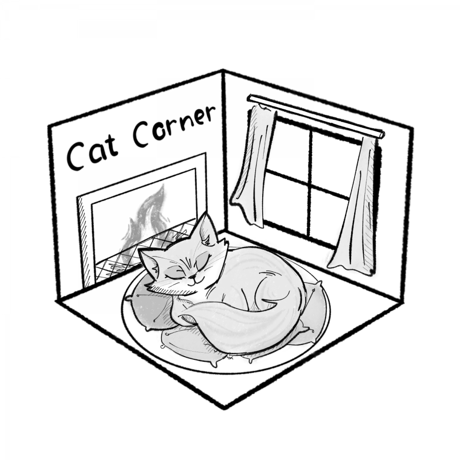 Cat Corner Graphic