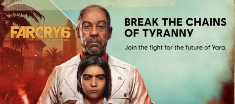 The newest edition of the Far Cry franchise involves working to free Yara from the clutches of authoritarian dictator Anton Castillo, voiced by Giancarlo Esposito (back).