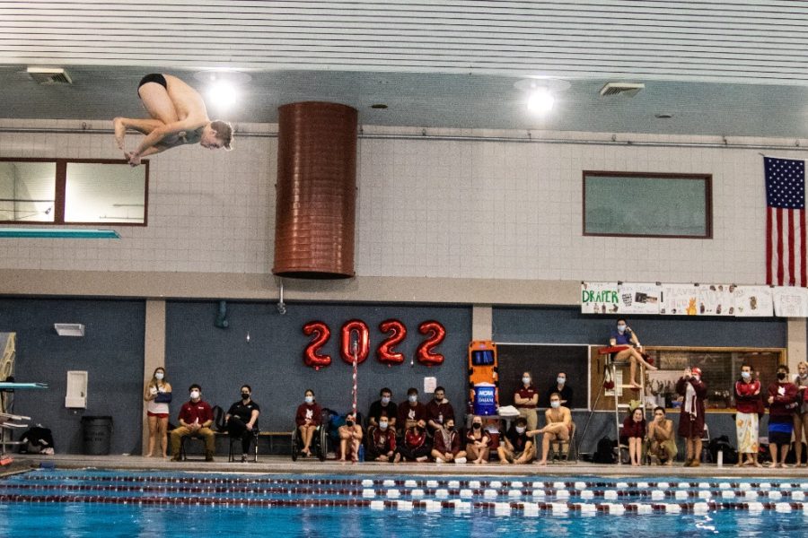 The men’s and women’s swimming and diving teams celebrated their senior day on Saturday.
