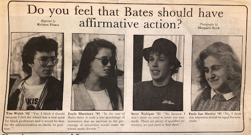 An old copy of "Question on the Quad" I found in my dad's newspapers