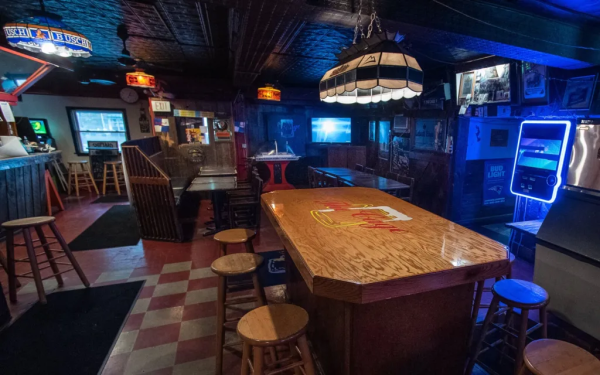 Russ Dillingham/The Lewiston Sun Journal

The Cage is a Lewiston bar and a staple for Bates students.