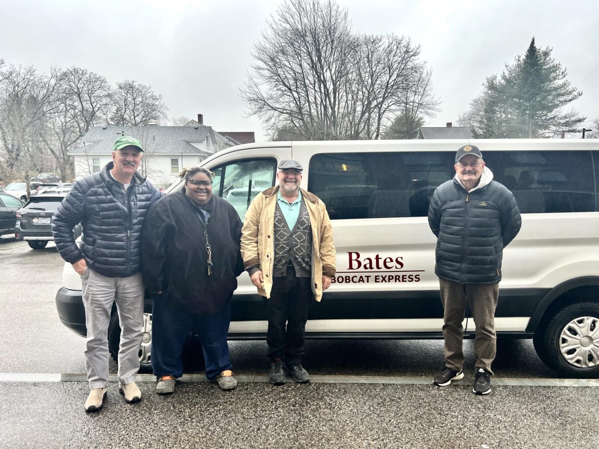 Bobcat Express drivers pictured. (Left to right) Steve Sabine, Star Hemphill, Ric Mcqueeney and Herb Saucier.