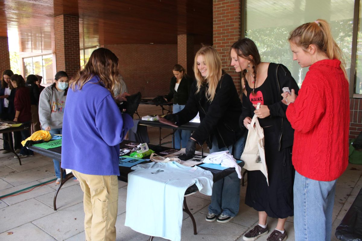 Inez Johnson '25, Lily Miller '25, Elizabeth Holcombe '26, and Audrey Cole '26