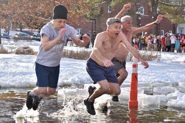 Three of the original four founders of the Puddle Jump – Lars Llorente, Chris Callahan, and Scott Copeland – participated in the event on Feb. 7, 50 years after the inaugural 1975 version.