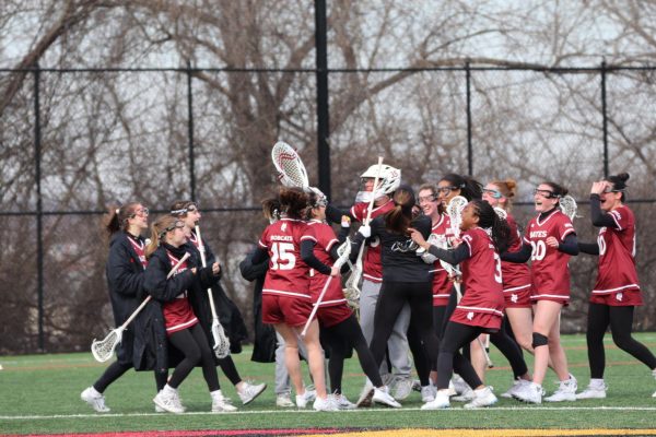 Women's lacrosse beat Catholic University 11-10 in overtime over Feb. Break.