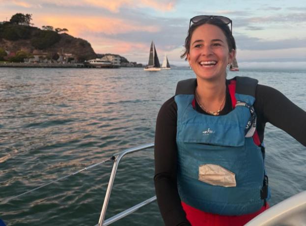 1 in 1800 Spotlight: Amanda Yolles on Club Sailing, Independent Ski Film and the Bates Community