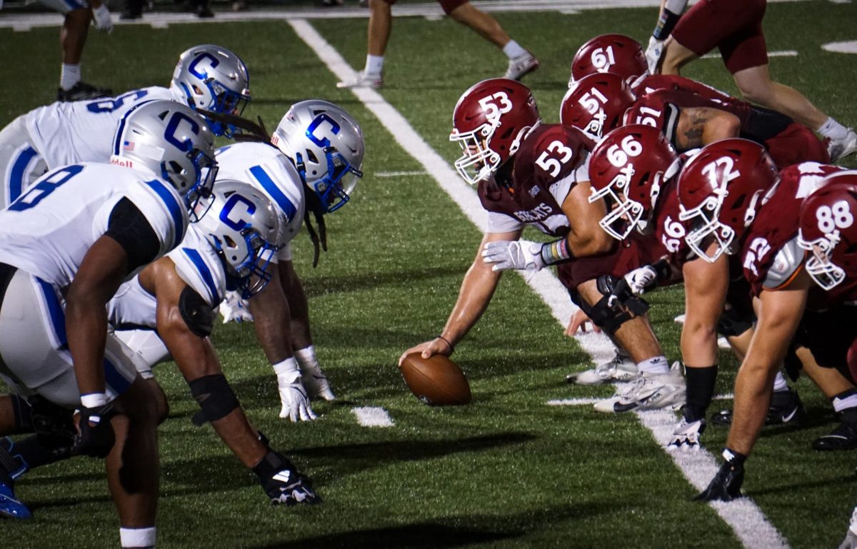 Bates and Colby face off at the football game during Alumni & Family weekend.  